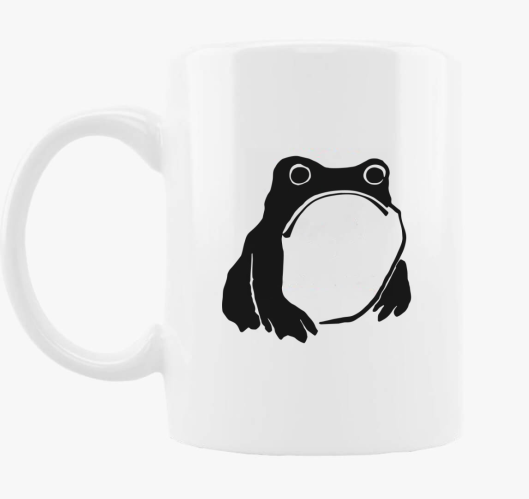 Sad frog skodelica