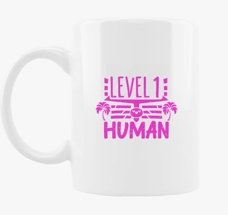 Level 1 Human pink skodelica