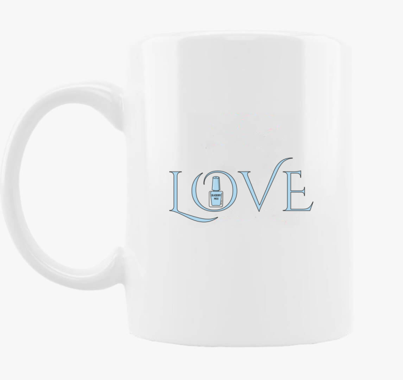 Love blueberry nails skodelica