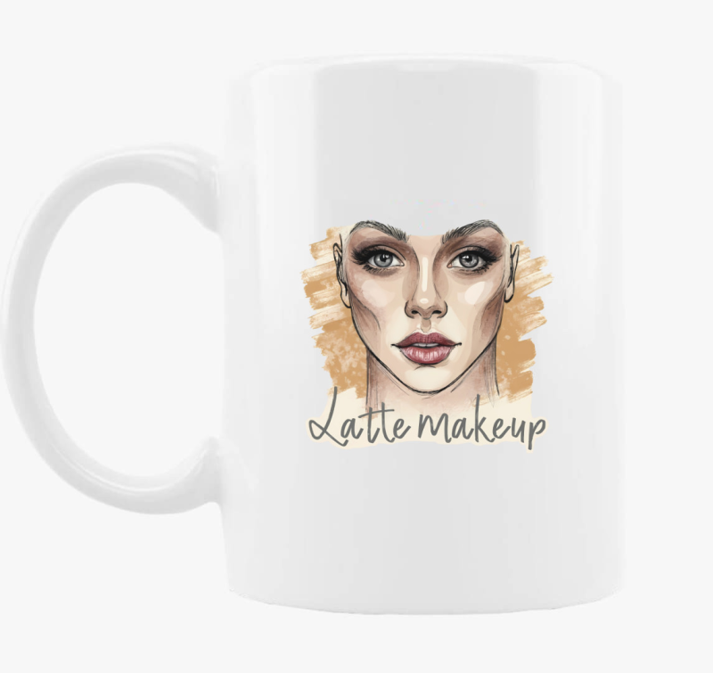 Latte makeup art skodelica