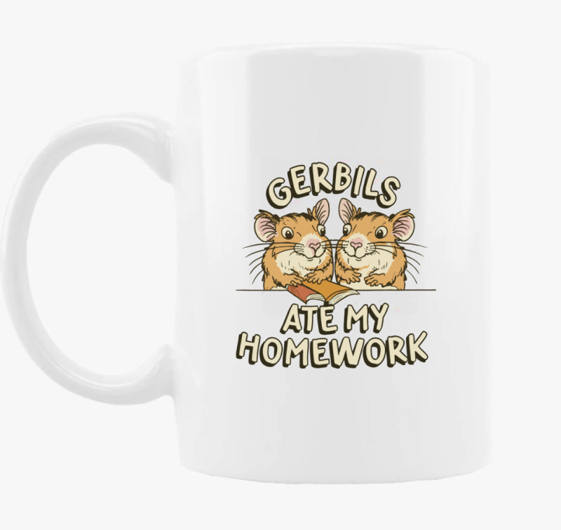 Gerbils my homework skodelica