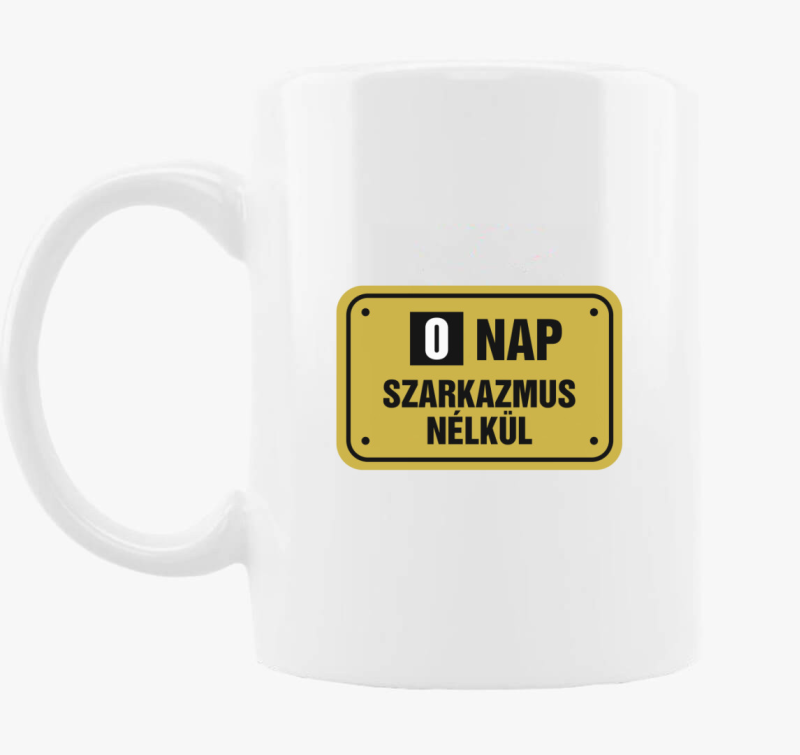 Szarkazmus smešno skodelica