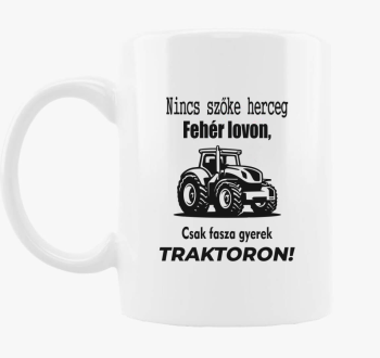 Nincs herceg bela lovon, csak fasza gyerek traktoron skodelica