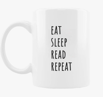 Eat Sleep Read skodelica