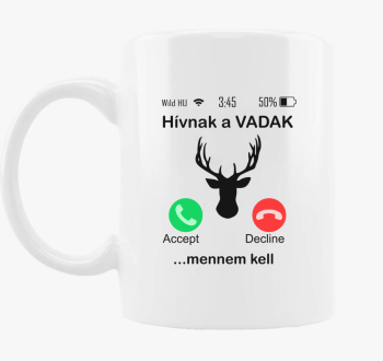 vadak szarvas skodelica