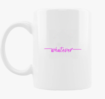 Whatever pink skodelica