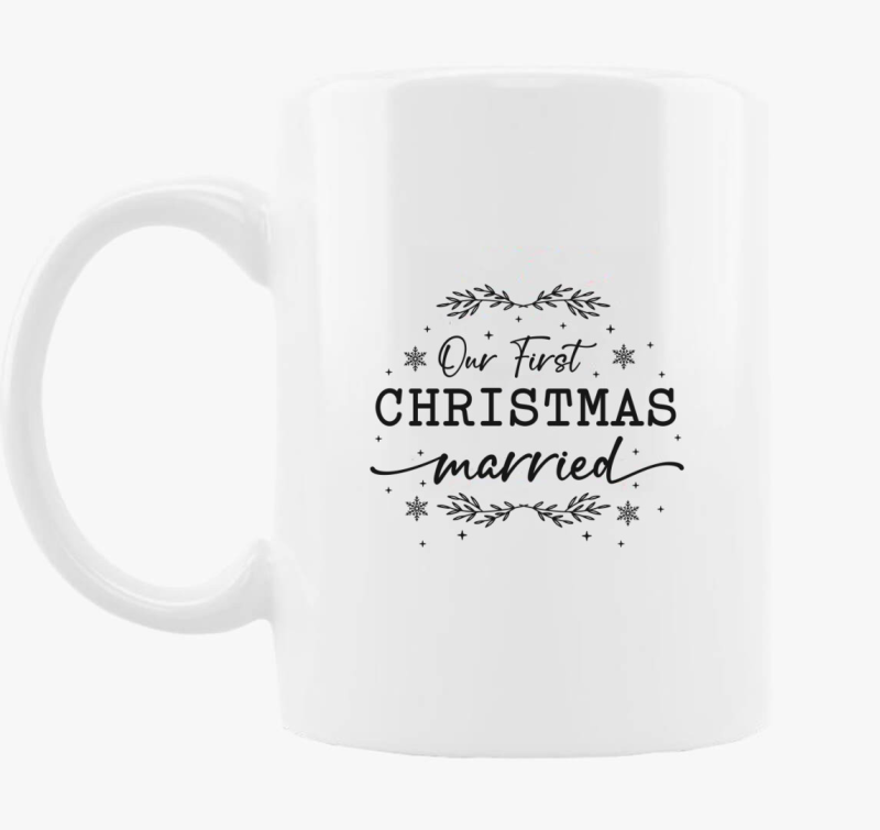 Christmas married skodelica