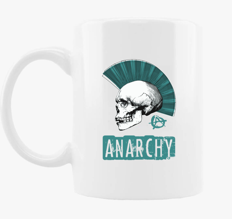 Anarchy blue skodelica