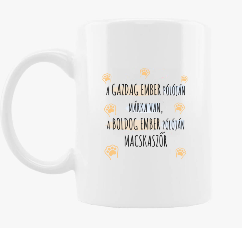 boldog ember skodelica