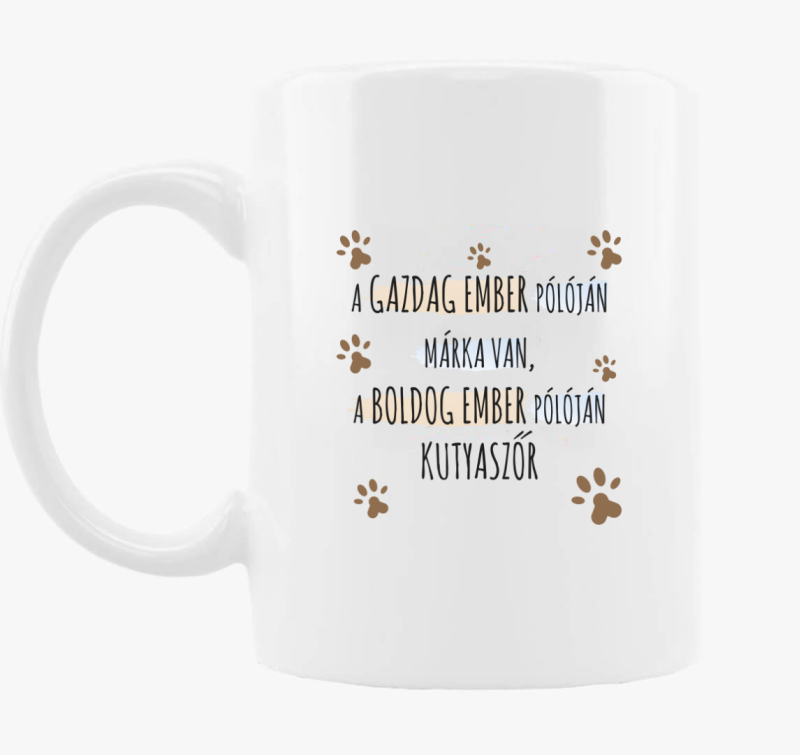 boldog ember skodelica