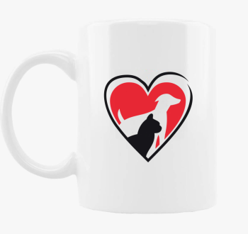 Kutya macska skodelica