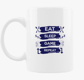 Eat sleep game repea...