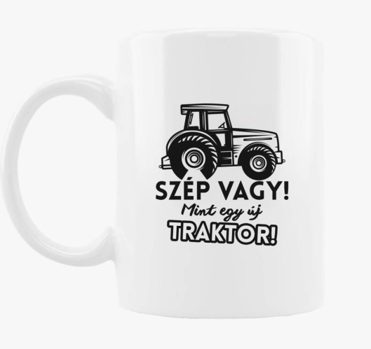 ali kot traktor skodelica