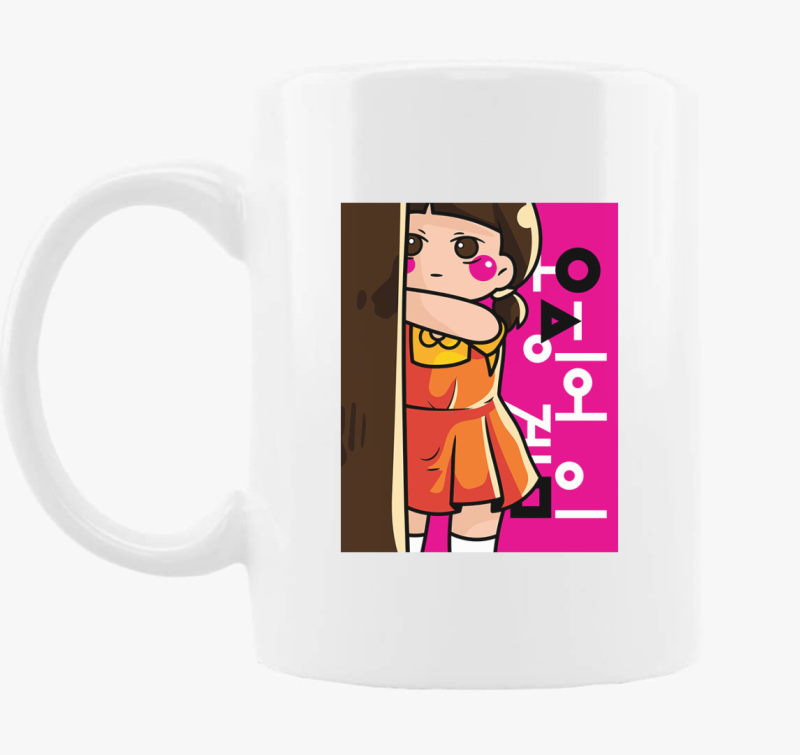 Squid game baba skodelica