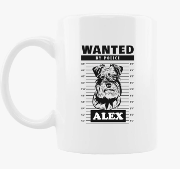 Schnauzer wanted skodelica