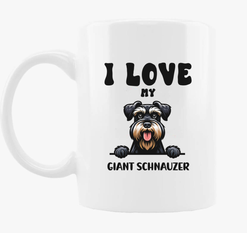 I love my giant schnauzer skodelica