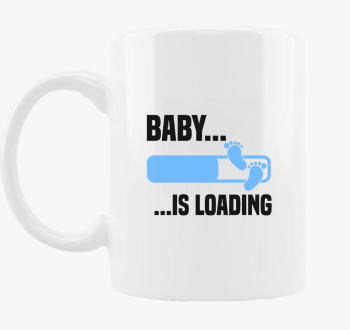 Baby is loading fant skodelica