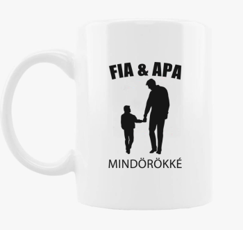Oče in fia skodelica