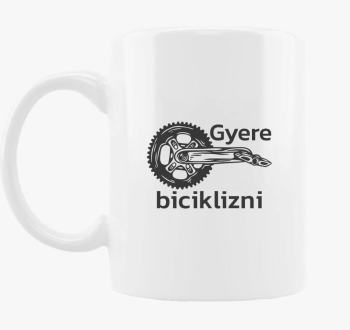 Gyere biciklizni skodelica