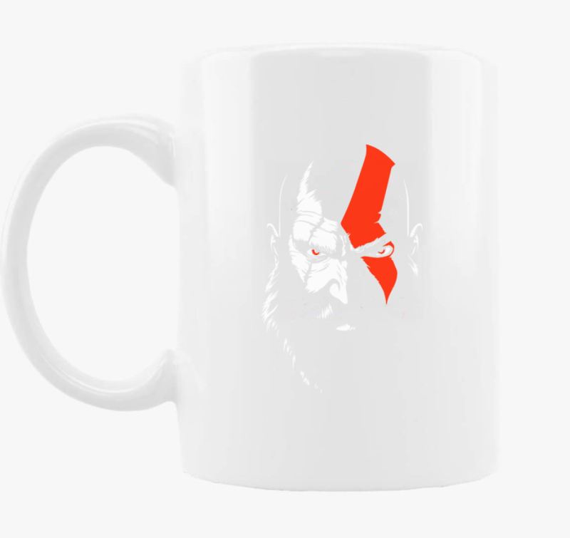 God of War - Kratos fanart skodelica