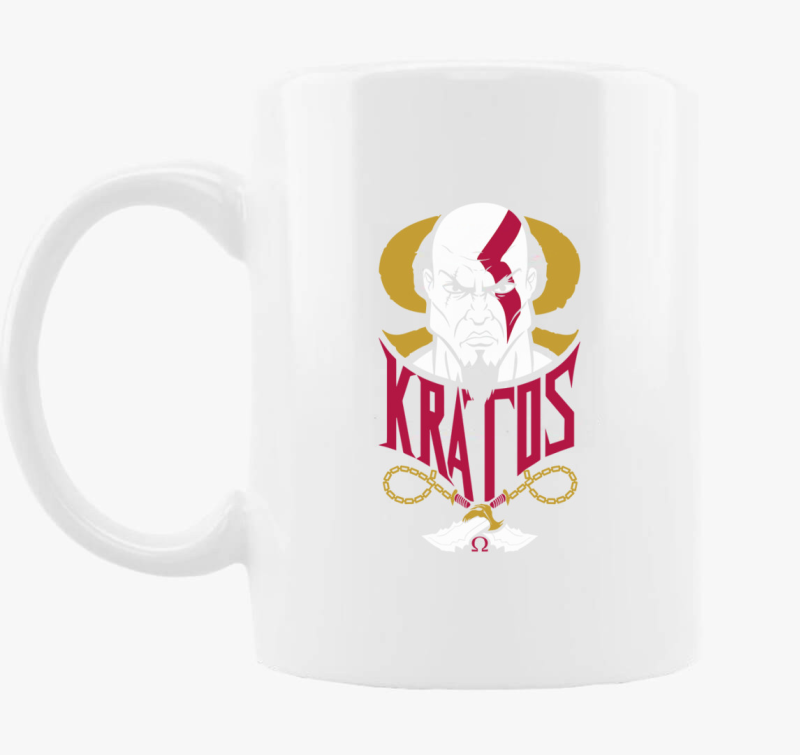 God of War - Kratos artwork skodelica