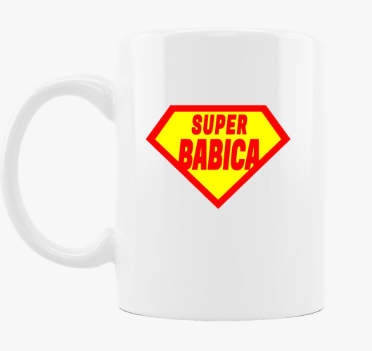 SUPER BABICA - skodelica za fe...