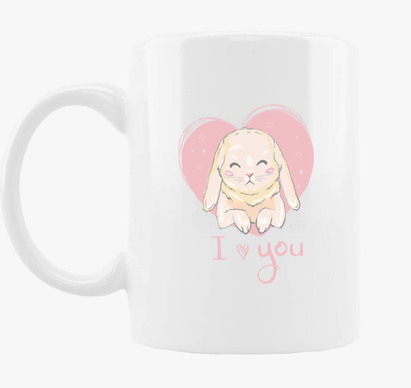 I love you nyuszis skodelica