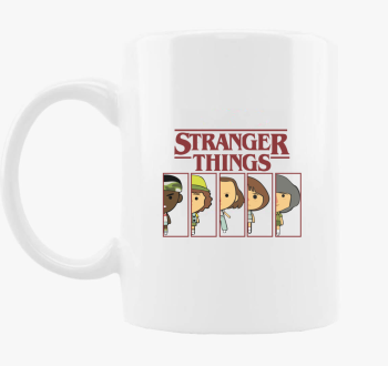 Stranger Things karakteres skodelica