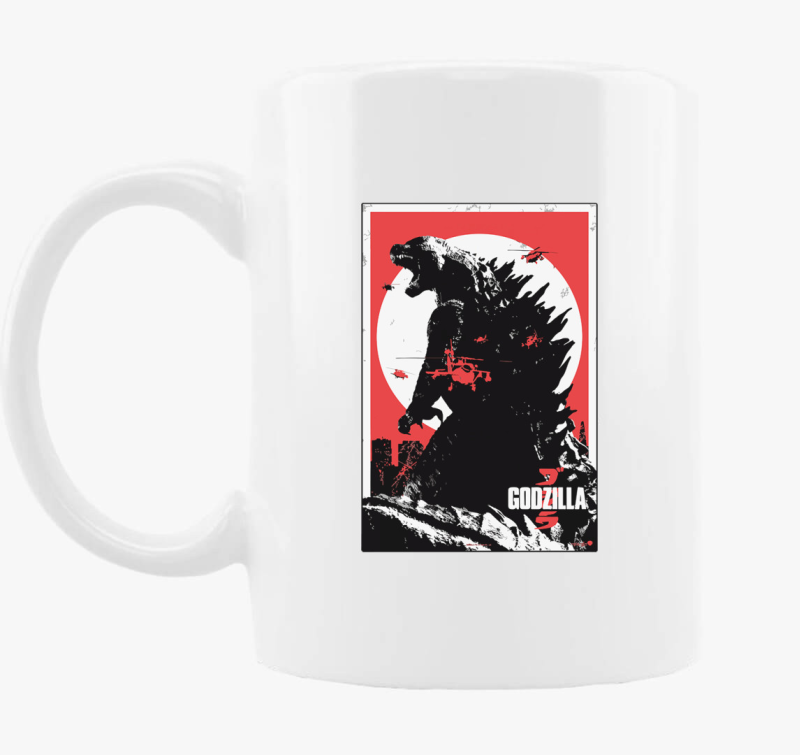 Godzilla skodelica