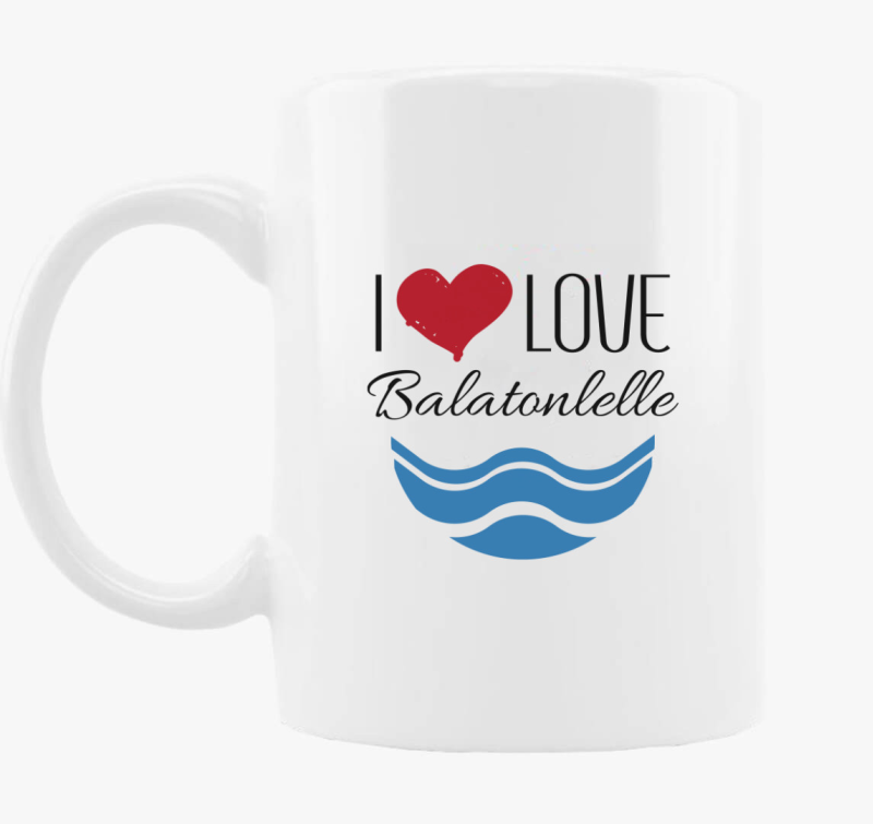 I love Balatonlelle skodelica