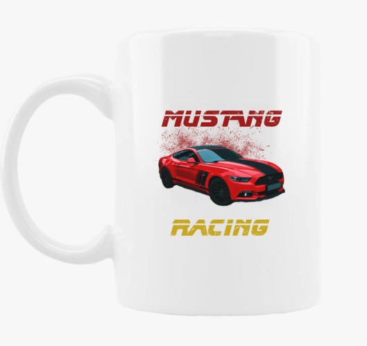 Mustang Racing skodelica