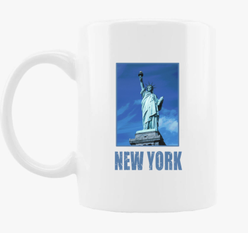 New York modra skodelica