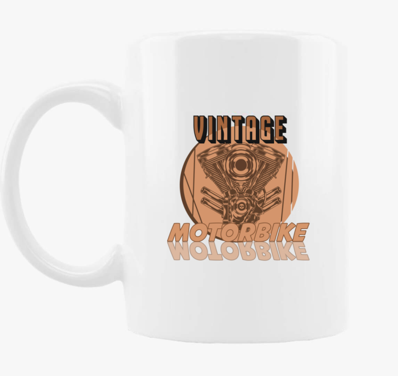 Vintage Motorbike skodelica