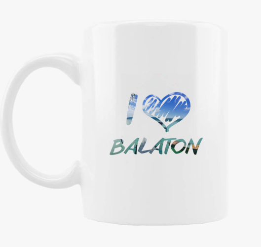I love Balaton skodelica