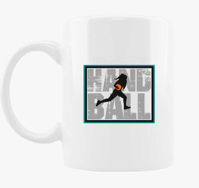 Handball feliratos skodelica