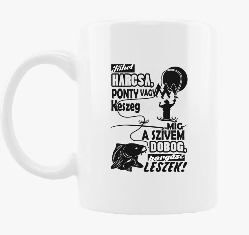 harcsa ribič skodelica