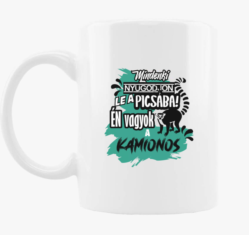 Vsakdo nyugodjon le kamionos sem skodelica