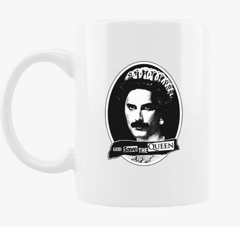 God Save The Queen (Freddie Mercury X Sex Pistols) skodelica