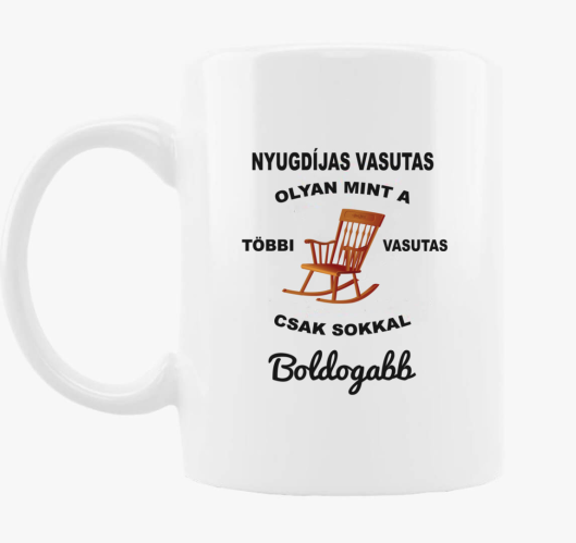 Upokojeni železničar skodelica...