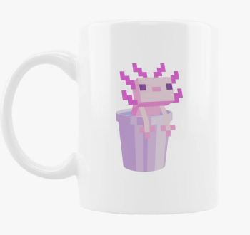 Minecraft axolotl skodelica