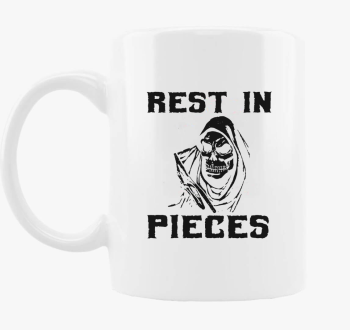 Rest in Pieces skodelica