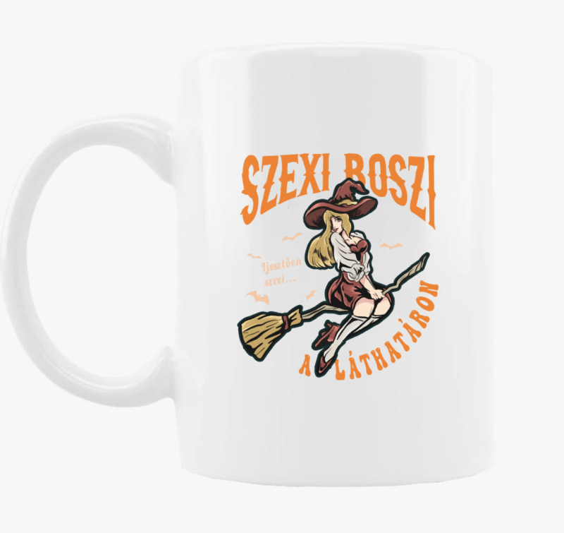 Szexi boszi skodelica Pinup