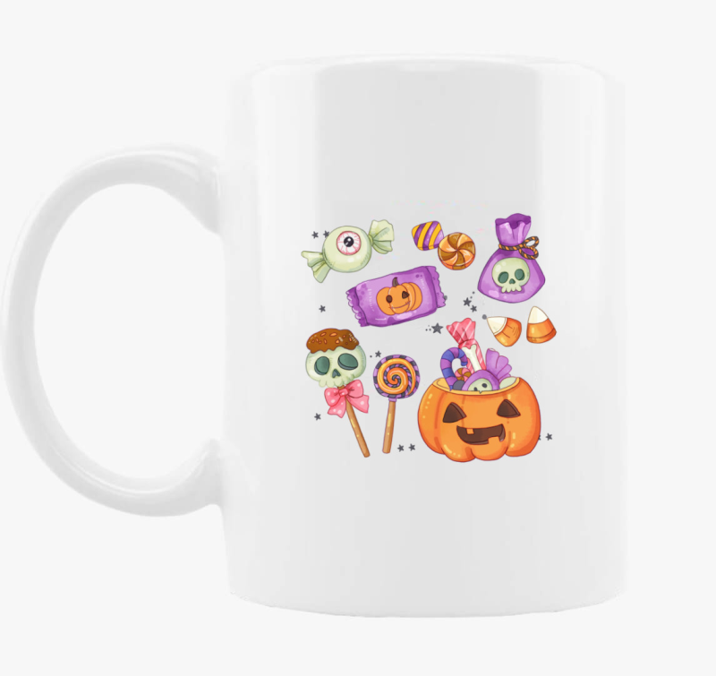 Halloween cukorka skodelica