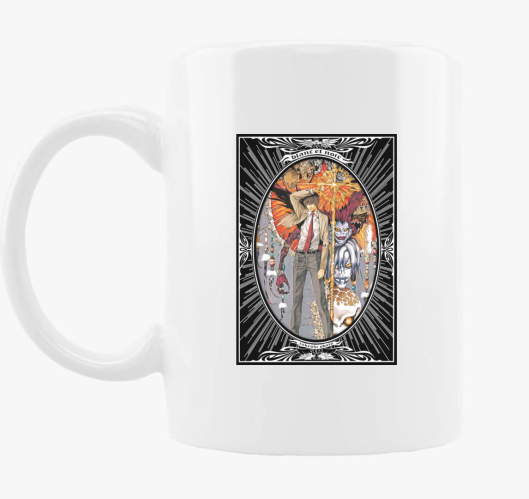 Death Note artwork skodelica