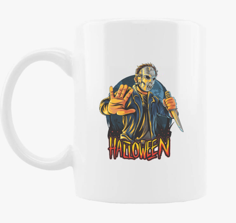 Halloweenes Jason skodelica