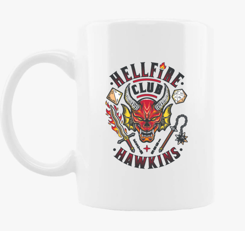 Hellfire Club Stranger Things v2 skodelica