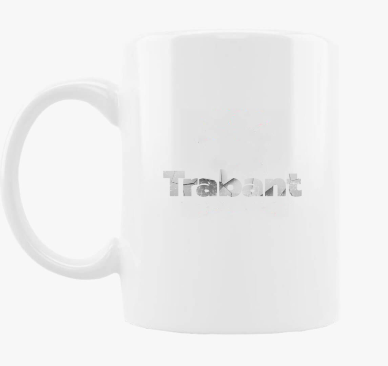 Trabant feliratos skodelica