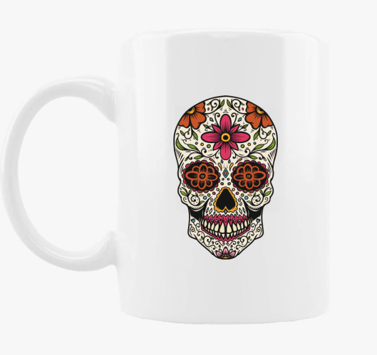 Halloween Calavera koponya sko...