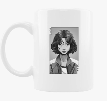 Squid Game - Kang Sae-Byeok art skodelica