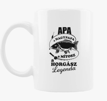 Dedek ribič legenda skodelica